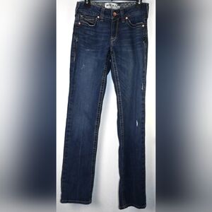 Ariat Real Denim "WM Real Mr. Lucy Straight" 28L Western Horses Equestrian Farm